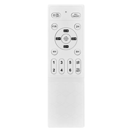 Osram - LED dimmelhető ventilátoros mennyezeti lámpatest CEILING FAN LED/49W/230V 2700-6500K fehér/arany + távirányító