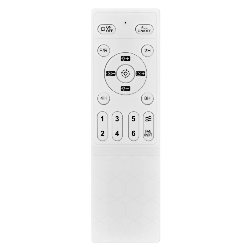 Osram - LED dimmelhető ventilátoros mennyezeti lámpatest CEILING FAN LED/49W/230V 2700-6500K fehér/arany + távirányító