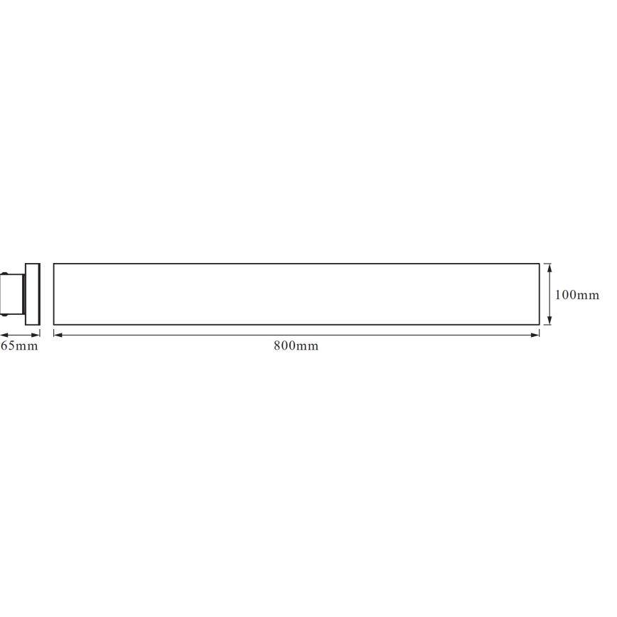 Osram - LED dimmelhető mennyezeti lámpatest SMART+ PLANON LED/27W/230V 80x10 cm 3000-6500K Wi-Fi