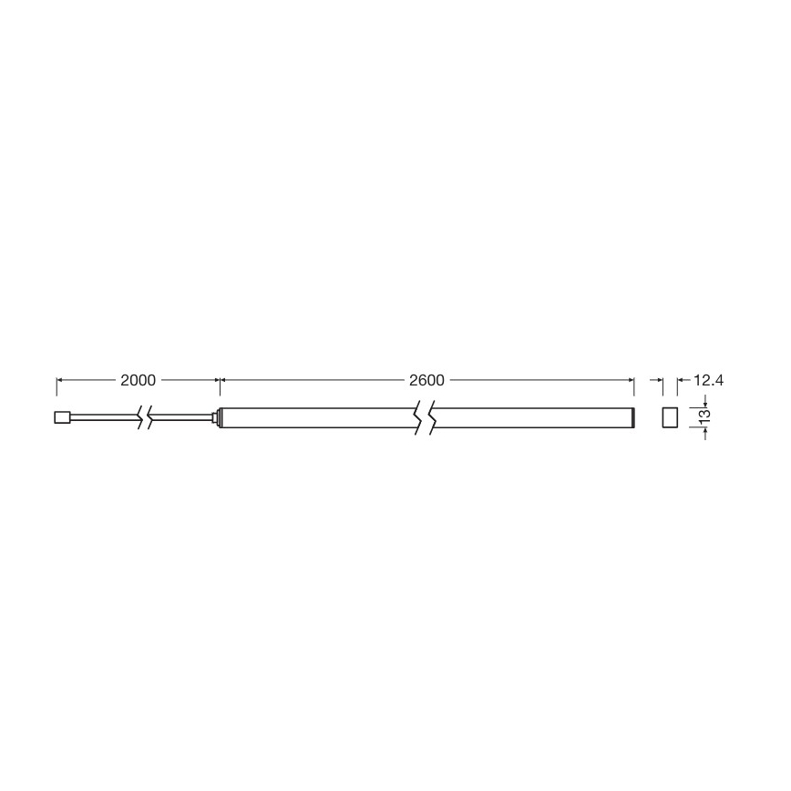 Osram - Fényerőszabályozható LED szalag FLEX ACOUSTIC 2,6m LED/29W/230V + távirányítóval
