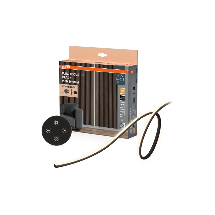 Osram - LED Dimmelhető szalag FLEX ACOUSTIC 2,6m LED/29W/230V + távirányító