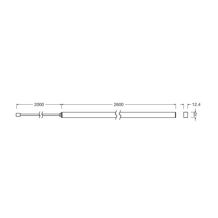 Osram - LED Dimmelhető szalag FLEX ACOUSTIC 2,6m LED/29W/230V + távirányító