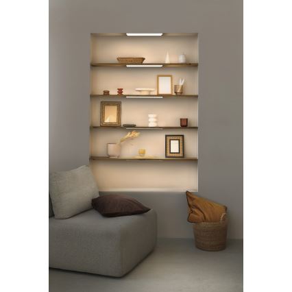 Osram - Fényerőszabályozható pult alatti LED lámpatest mozgásérzékelővel UNDERCABINET LED/7,5W/230V 3000/4000/6500K 20x30 cm fehér