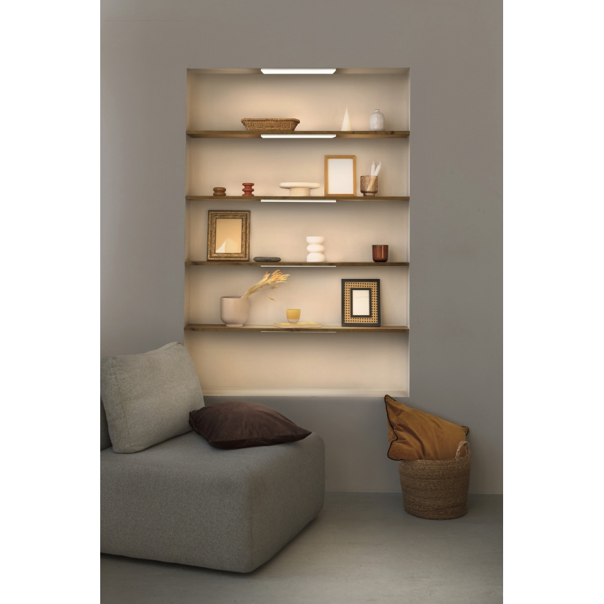 Osram - Fényerőszabályozható pult alatti LED lámpatest mozgásérzékelővel UNDERCABINET LED/7,5W/230V 3000/4000/6500K 20x30 cm fehér