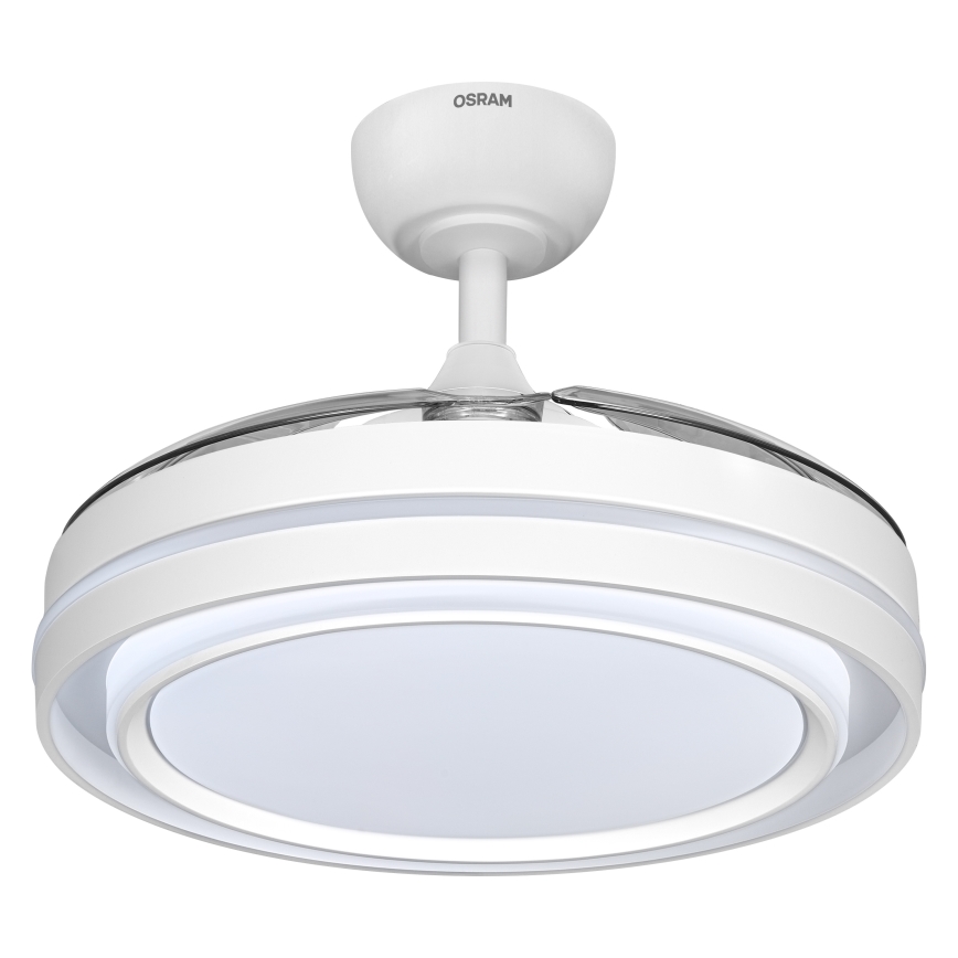 Osram - Fényerőszabályozható mennyezeti lámpa ventilátorral PONIENTE LED/36W/230V 3000/4000/6500K + távirányító