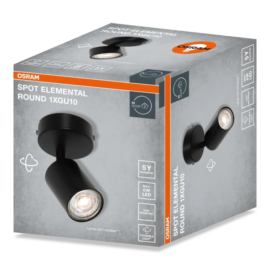Osram - ELEMENTAL spotlámpa 1xGU10/6W/230V