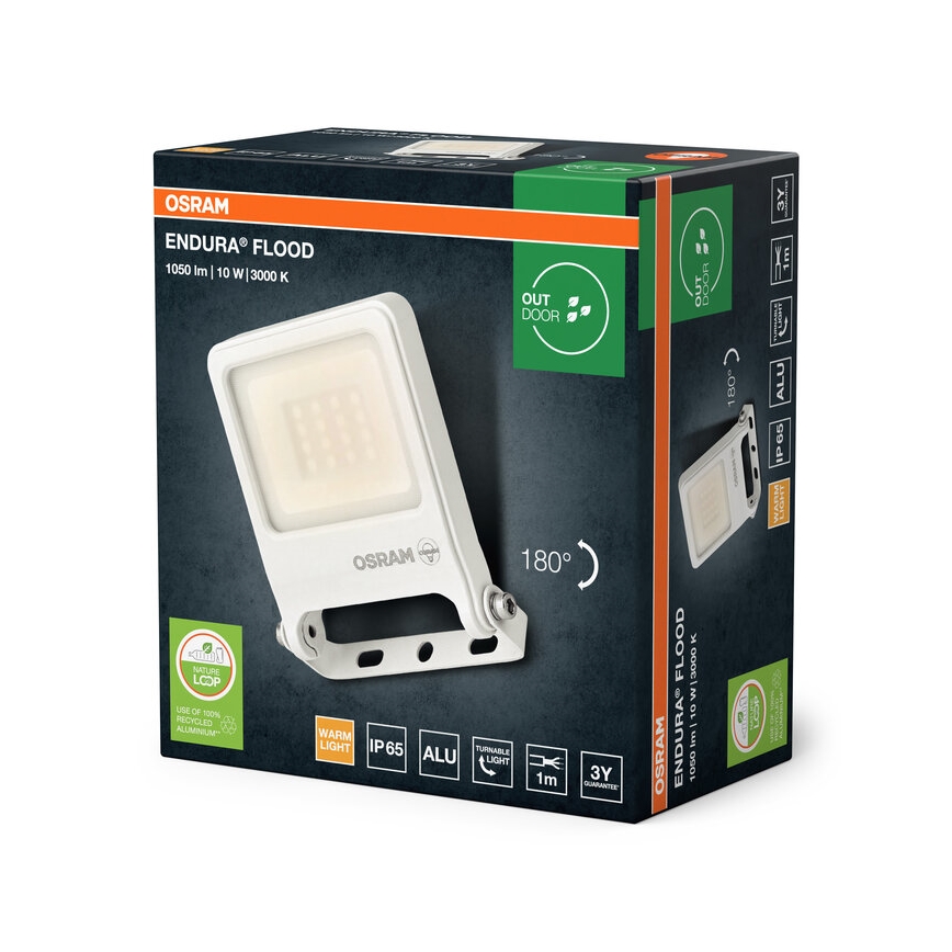 Osram - ENDURA LED-reflektor 10 W, 230 V, 3000 K, IP65