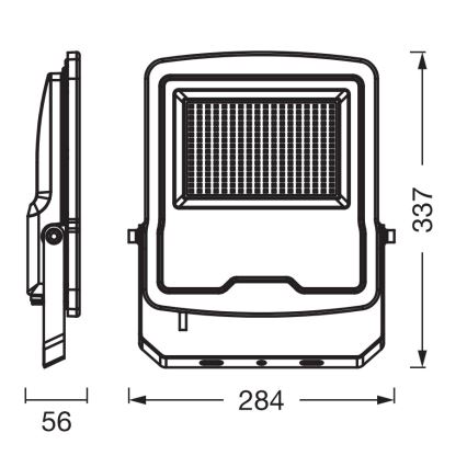Osram - ENDURA LED-reflektor 100W/230V IP65