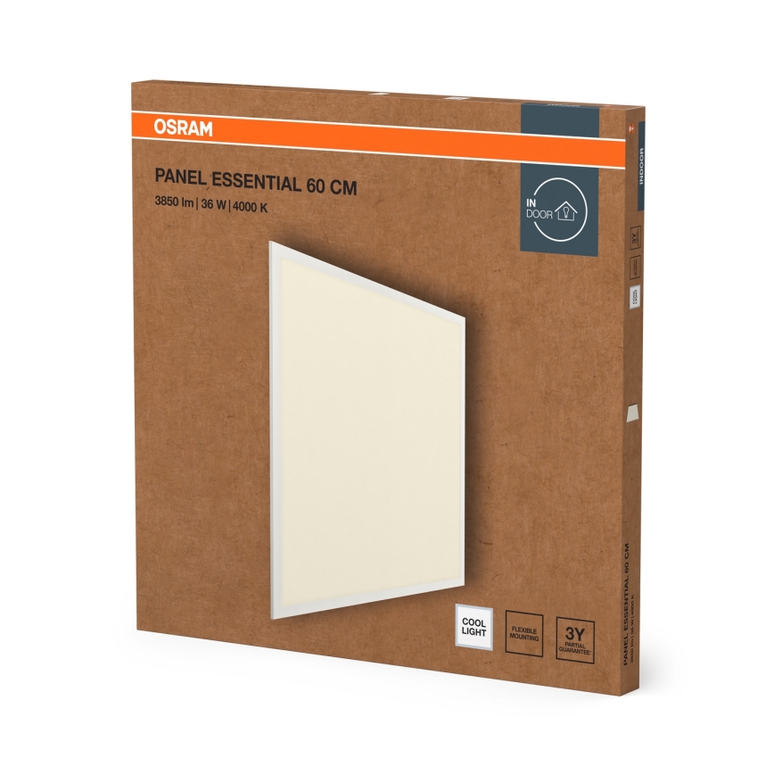 Osram - ESSENTIAL LED beépíthető álmennyezeti panel 36W/230V 4000K 60x60 cm
