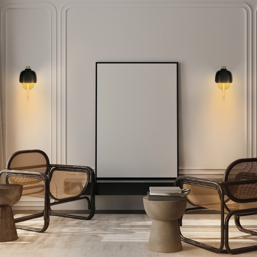 Osram - Fali lámpa DECOR COROLLE 1xG9/20W/230V fekete/arany