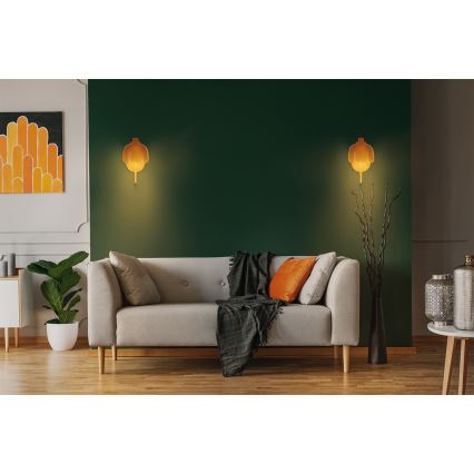 Osram - Fali lámpa DECOR COROLLE 1xG9/20W/230V narancssárga