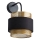 Osram - Fali lámpa DECOR HORNET 1xE27/10W/230V fekete/arany