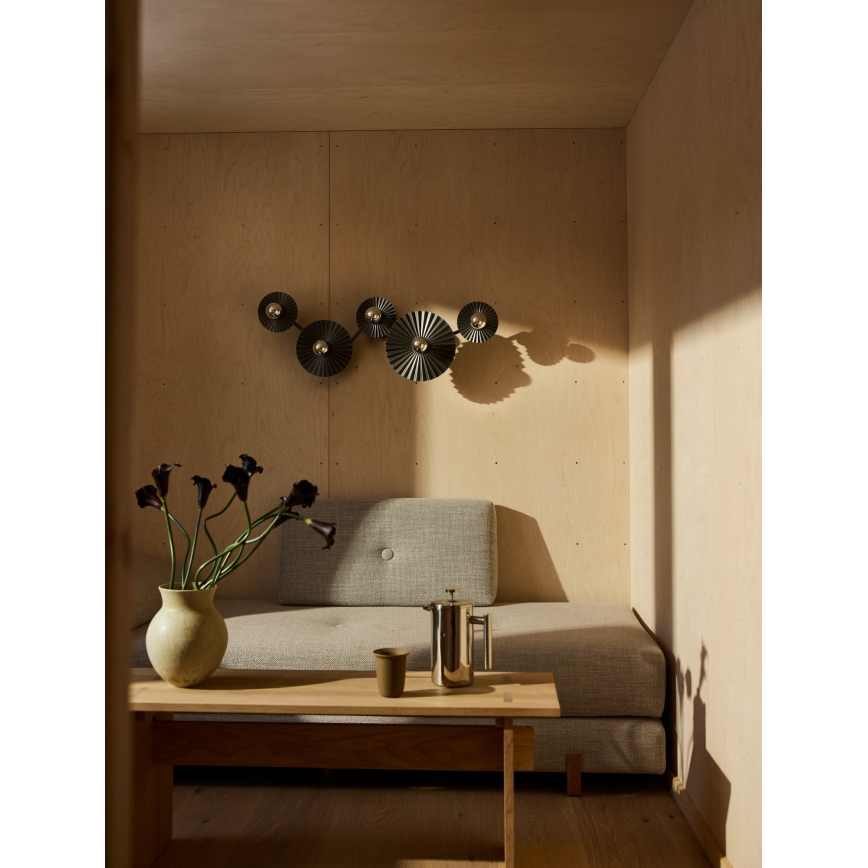 Osram - Fali lámpatest PLISSEE 5xE27/15W/230V antracit