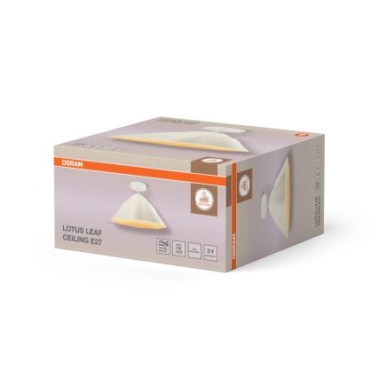 Osram - Felületre szerelhető csillár LOTUS LEAF, 1xE27/9W/230V, Ø 39,6 cm