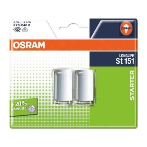 Osram - Fénycső gyújtó ST151 4-22W / 230V