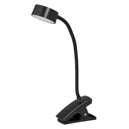 Osram - LED dimmelhető csíptetős asztali lámpa OFFICE LINE LED/4,8W/230V 3000/4000/6500K fekete
