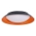Osram - fényerőszabályozható LED mennyezeti lámpatest ORBIS PLATE LED/45W/230V átm. 48 cm narancssárga/fekete