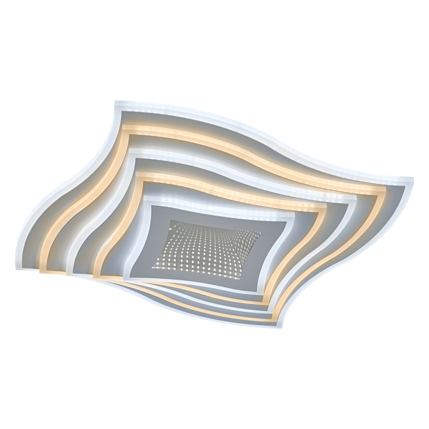 Osram - LED Fényerőszabályozható mennyezeti lámpa ORBIS WAVES LED/43W/230V 2600-6000K 48x48 cm fehér + távirányító