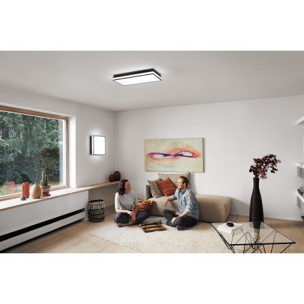 Osram - SMART+ MAGNET LED dimmelhető mennyezeti lámpatest, 42 W, 230 V, 45×45 cm, 3000–6500 K, Wi‑Fi