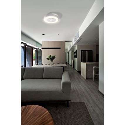 Osram - SMART+ dimmelhető LED mennyezeti lámpa ventilátorral, 78W, 230V, 3000–6500K, Wi-Fi + távirányító