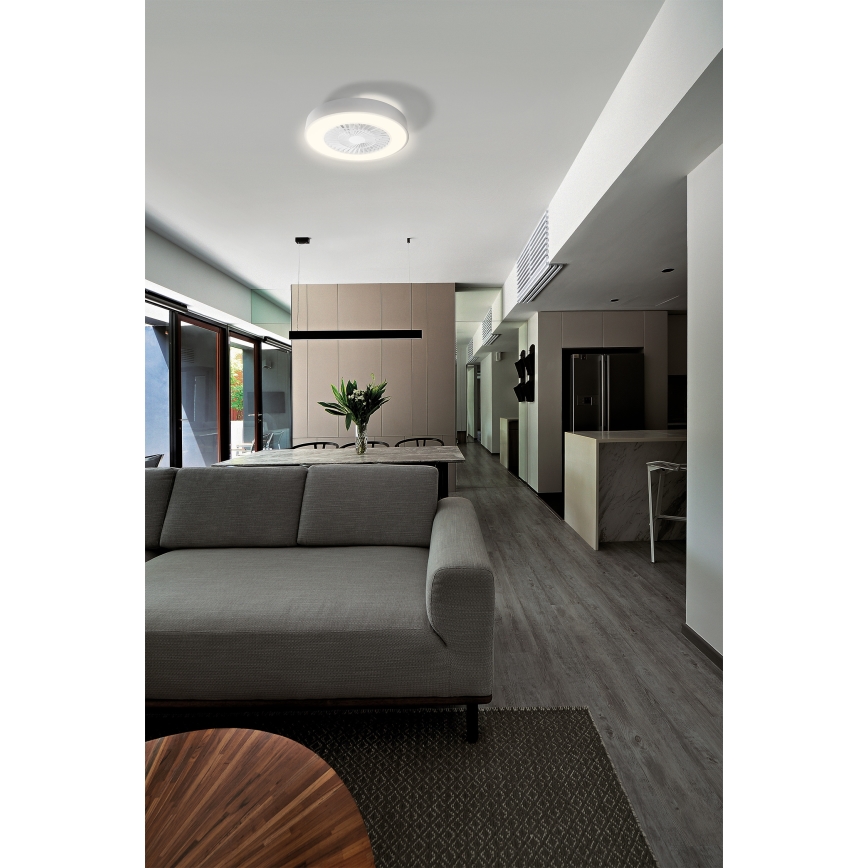 Osram - SMART+ dimmelhető LED mennyezeti lámpa ventilátorral, 78W, 230V, 3000–6500K, Wi-Fi + távirányító