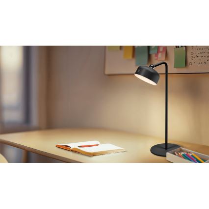Osram - Fényerőszabályozható, újratölthető 3 az 1-ben asztali lámpa DECOR HELPER LED/1,8W/5V fekete