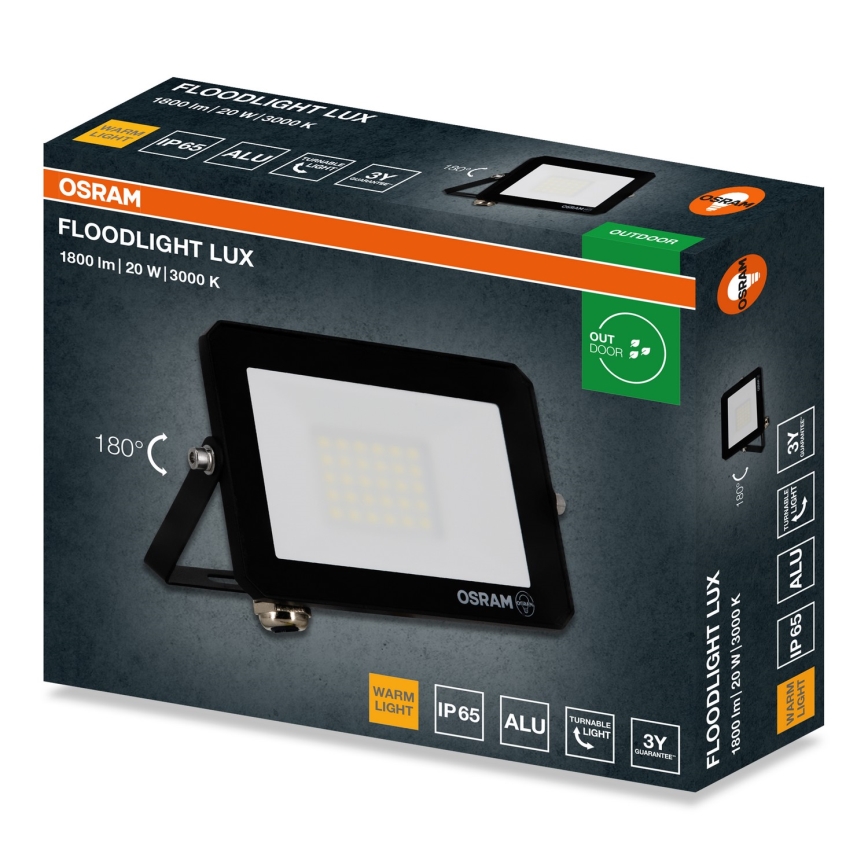 Osram - FLOODLIGHT LED reflektor, 20 W, 230 V, 3000 K, IP65