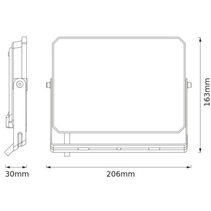 Osram - FLOODLIGHT LED reflektor 50W/230V 6500K IP65