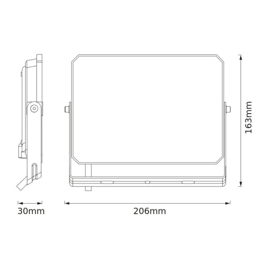 Osram - FLOODLIGHT LED reflektor 50W/230V 6500K IP65