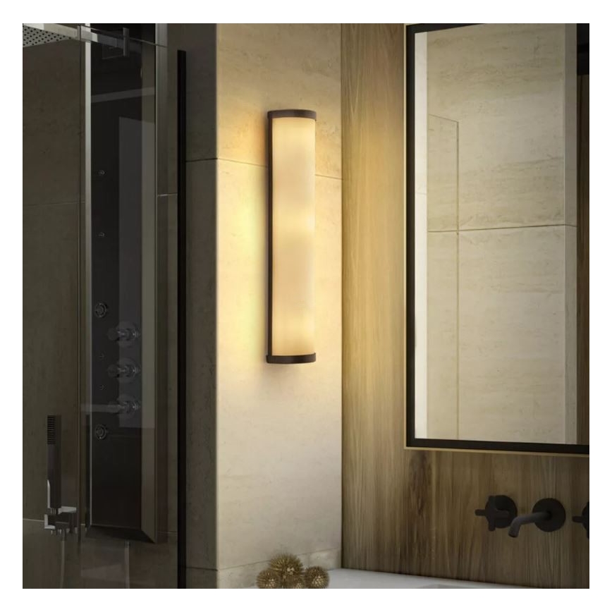 Osram - Fürdőszobai fali lámpa BATHROOM CLASSIC 3xE14/12W/230V IP44 fekete