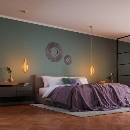 Osram - Hálózati kábel PENDULUM NEEDLE 1xE27/15W/230V bézs