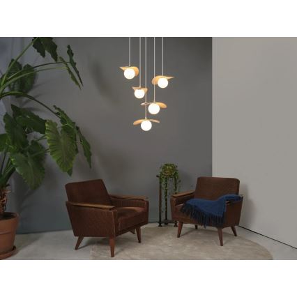 Osram - kábeles függeszték DECOR PEARL 5xG9/5W/230V bézs