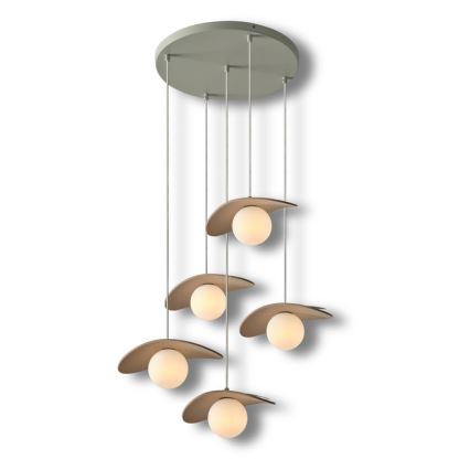 Osram - kábeles függeszték DECOR PEARL 5xG9/5W/230V bézs