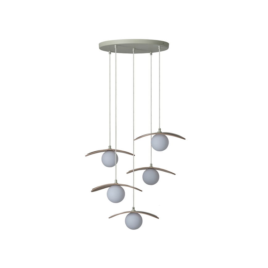Osram - kábeles függeszték DECOR PEARL 5xG9/5W/230V bézs