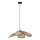 Osram - Kábeles függőlámpa DECOR RATTAN 1xE27/15W/230V átm. 58 cm bézs/fekete