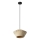 Osram - Kábeles függőlámpa DECOR STRIPES 1xE27/10W/230V átm. 30,5 cm bézs
