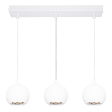 Osram - Kábelre függesztett SPOT SPHERAL csillár 3xGU10/6W/230V fehér