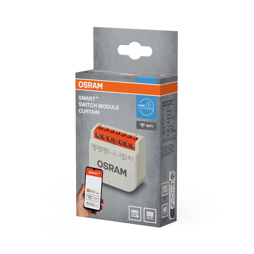 Osram - Kapcsoló modul zsaluziák, rolók és függönyök vezérléséhez SMART+ 230V Wi-Fi