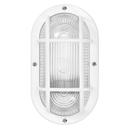 Osram - Kültéri fali lámpa BULKHEAD 1xE27/10W/230V IP54 fehér