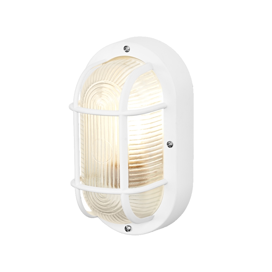 Osram - Kültéri fali lámpa BULKHEAD 1xE27/10W/230V IP54 fehér