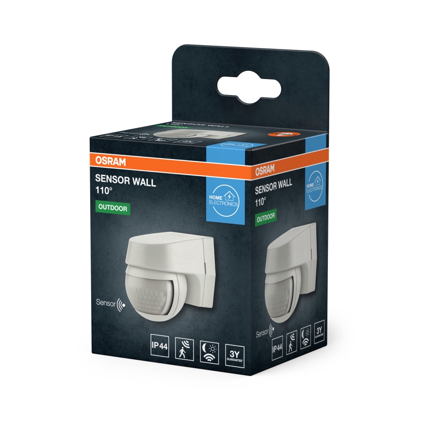 Osram - Kültéri infravörös mozgásérzékelő 230V IP44 fehér