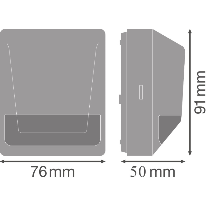 Osram - Kültéri infravörös mozgásérzékelő 230V IP55 fehér
