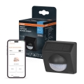 Osram - Kültéri napelemes mozgásérzékelő SMART+ 3,7V antracit IP65 Wi-Fi 800 mAh