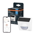 Osram - Kültéri napelemes mozgásérzékelő SMART+ 3,7V fehér IP65 Wi-Fi 800 mAh
