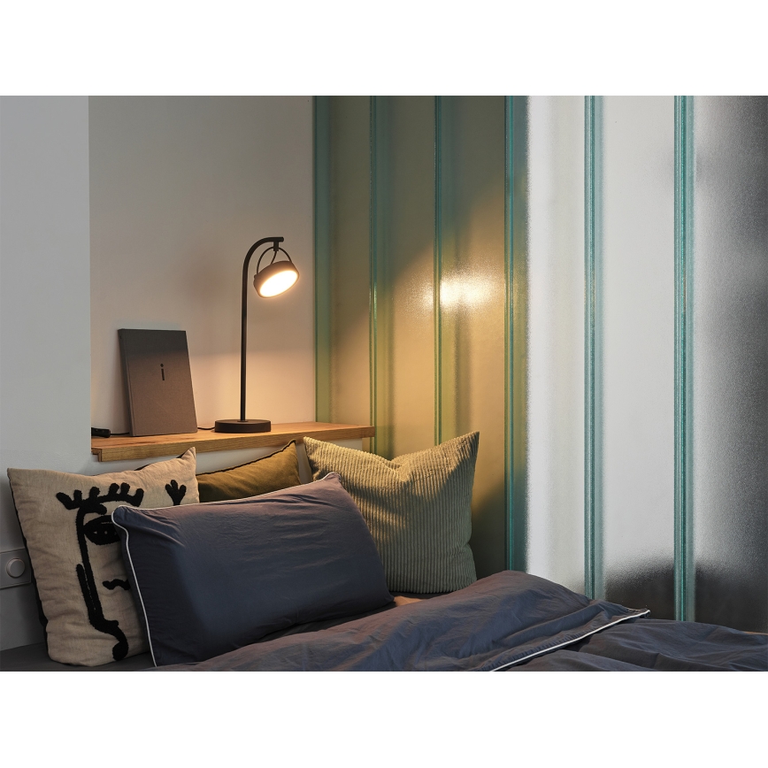 Osram - LED asztali lámpa DECOR PUCK LED/11W/230V CRI 90 fekete
