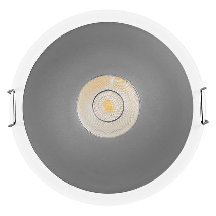 Osram - LED beépíthető lámpatest SPOT TWIST LED/10W/230V 4000K átm. 9,3 cm fehér/ezüst