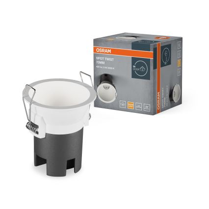 Osram - LED beépíthető mennyezeti lámpa SPOT TWIST LED/5W/230V 3000K Ø 7 cm fehér