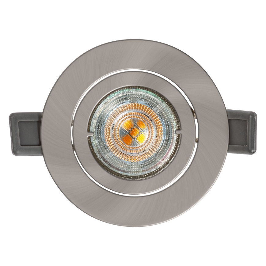 Osram - LED beépíthető spotlámpa 1xGU10/4,3W/230V 2700K CRI 90 matt króm