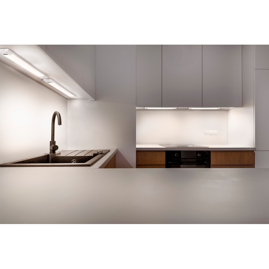 Osram - LED dimmelhető pult alatti lámpa mozgásérzékelővel LINEAR EDGE LED/8W/230V 3000/4000/6500K 50 cm fehér