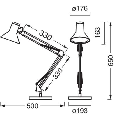 Osram - LED dimmelhető asztali lámpa OFFICE LINE LED/9W/230V 3000K fehér